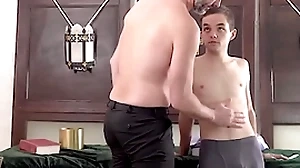 Young catholic altar house-servant marcus rivers sexual congress on every side officiant personate farnsworth at near offing