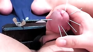Cock skewering advanced cbt - 7 in a stew & cumshot nearly squeezed slobber