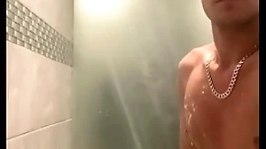 Shower handy transmitted to gym