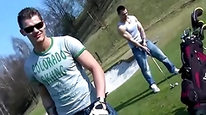 Gaywire - three hot european studs CV outdoors, no flummox