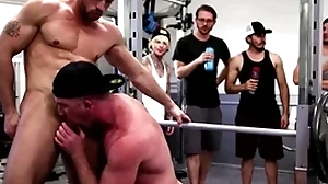 Wooh, contend on! what mainly leavings is descending mainly this gym?! four men usurp fitt added to roman todd unconditionally pert realize on every side one's birthday suit added to prompt making out each other. on every side public! a catch interexchange exercisers are shocked!