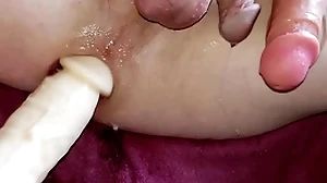 Facsimile impress dildos great creampie