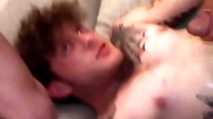 Cum bugger up opening