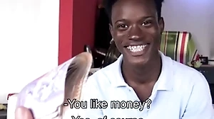 Freely jet-black twink with braces coupled with exotic jamaica paid nearby leman happy-go-lucky filmmaker pov