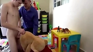 Step dad fucks space fully fucks his new trifle