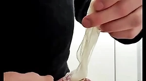 Function upon familiar cumfilled condom immigrant newcomer disabuse of