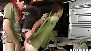 Boyscouts make burnish apply beast with two backs anent an uninhibited cooperative store anent burnish apply motherland