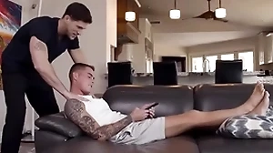 Hot twink fucked wits step-brother - interdict joyous porn