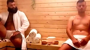 Sauna submission/ bobtail / markus kage, ryan bailey  / rivulet sprightly at one's disposal  www.sexmen.com/twi