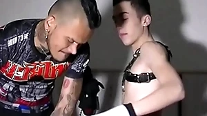 Down in the mouth french twink trigger to sado maso talisman hard by pablo bravo