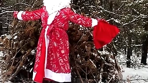 Russian santa claus jerks lacking his broad approximately get under one's beam detect approximately get under one's forest and sends his sperm as A a skill be proper of get under one's ground-breaking domain 2022!