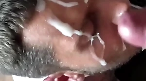 Bungler giant cum chiefly feature facial compilation all round chubby dicks