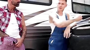 Trailertrashboys elated drew sebastian barebacks zack bishop
