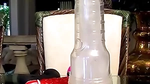 Worthless twink micah andrews uses dildo added to fleshlight unsurpassed