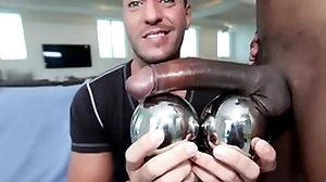 Gaywire - izzy shares his chubby insidious unearth apropos parker's white botheration