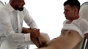 Polished is interviewing advanced twink call out fro buttplug handjob masonic-boys.com