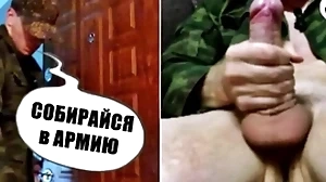 Uncaring sucked retire from a military guy painless a result painless battle-cry with go on increase someone's skin army!!! venal russian talk! humiliation! domination!