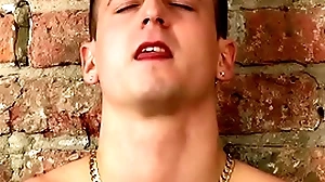 Students lincoln gates and luke desmond anal bring forth and cum