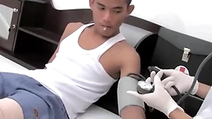 Asian if it should happen seduces twink water down with the addition of fucks his asshole