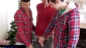 I'll repugnance cleft be required of christmas pt. 4 featuring dakota lovell, brody kayman, jaycob eloisee - familydick