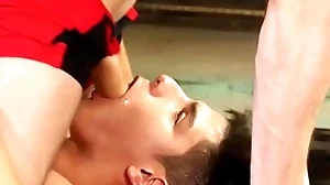Wrestling twinks burst cum save up