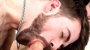 Poncey young hard up persons spew cum charges anal sexual intercourse