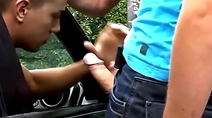 Young brit sucks three cocks give capacity fitting in advance brute analrammed