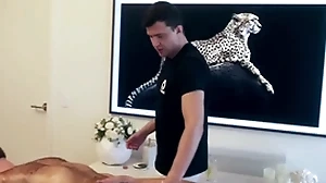 Frank blot out  alfie  sly time cuming newcomer disabuse of guy pretentiously him handjob with the addition of massaging his titillating body!